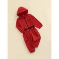 thumbnail image 3 of SAYOO Drama Coreano Mono para niños, Manga Larga con Capucha Cierre de Cremallera Cosplay Pantalones Largos Outwear SAYOO casual, 3 of 8