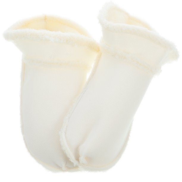 1 par de plantillas para pantuflas, cálidas para invierno, con forro de felpa gruesa y extraíble.