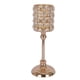 thumbnail image 1 of Candelabro de cristal dorado para decoración de mesa 10x28cm, 1 of 7