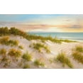 thumbnail image 2 of Smith, B. 32x23 Gold Ornate Wood Framed with Double Matting Museum Art Print Titled - GOLDEN SUNSET II, 2 of 4