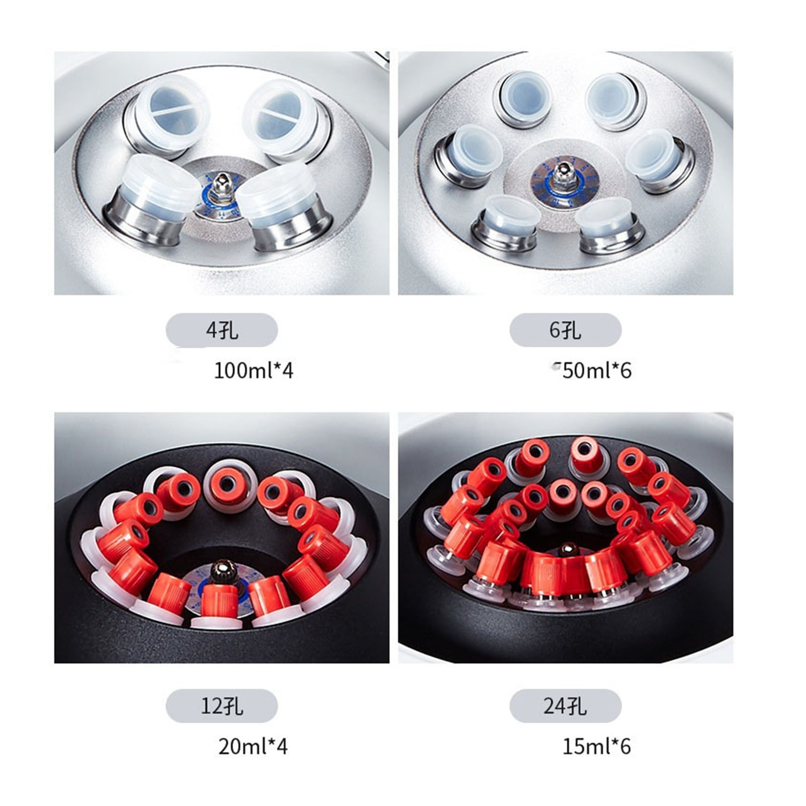Centrifuge Large Capacity Desktop PRP Beauty Centrifuge Laboratory Serum Separation 20/50/100ML4000R/MIN ,More Efficency