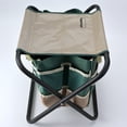 thumbnail image 4 of Tabouret Pliant Ensemble de Sacs en Tissu pour Jardin Chaise Pliante Multifonction, 4 of 6
