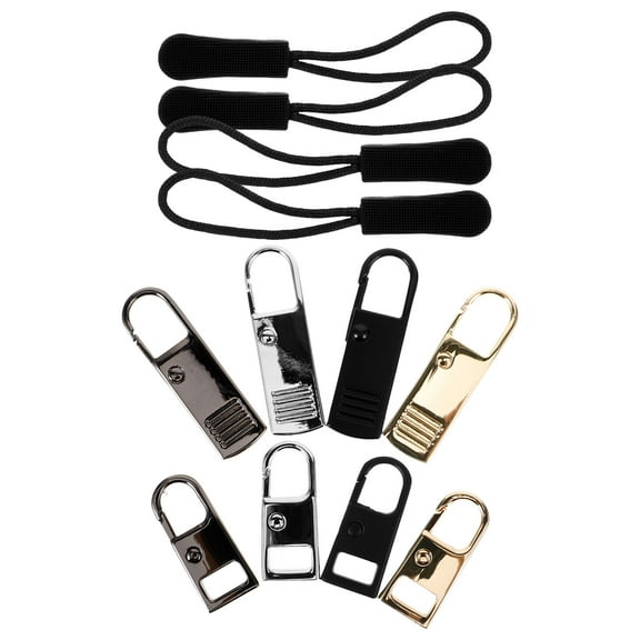 12 Pcs Detachable Zipper Pull Zipper Pull Replacement Clothing Jackets Zipper Pull Practical Zipper Pullers