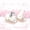 Pink White, variant on Castle Fairy Girls Cute Watercolor Polar Bear Queen Sheets 4 Pieces,Penguin Sled Snowflake Queen Sheet Sets,Pink White,1 Fitted Sheet, 1 Flat Sheet and 2 Pillowcases