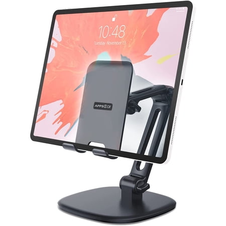 Tablet Support Adjustable Tablet Stand, Heavy Duty Iron Alloy Tablet Holder, Triple ...