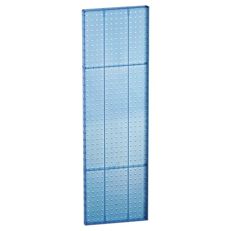 

Azar Displays 771344-BLU Blue Pegboard Wall Panel Storage Solution Size: 44 x 13.5 2-Pack