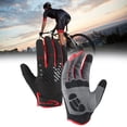 thumbnail image 4 of Guantes de Bicicleta de Equipo de Equitación de Deportes de Bicicleta Rojo L Sunnimix Guantes de bicicleta, 4 of 7