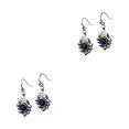 thumbnail image 1 of Qarigey 2 Pieces Banquet Fashion Crystal Earrings Jewelry Earrings Ceremony Style Gift Girls Traveling Drop Decoration Vintage Mostrar como imagen 2Conjunto, 1 of 1