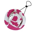 thumbnail image 2 of Dog Sun Hat for Small Medium Dogs & Cats, Adjustable Tie-Dye Pet Hat with Ear Holes, Breathable Cotton Fisherman’s Cap for Sun Protection, Beach, Hiking, Outdoor Adventures, Puppy Summer Accessories, 2 of 5