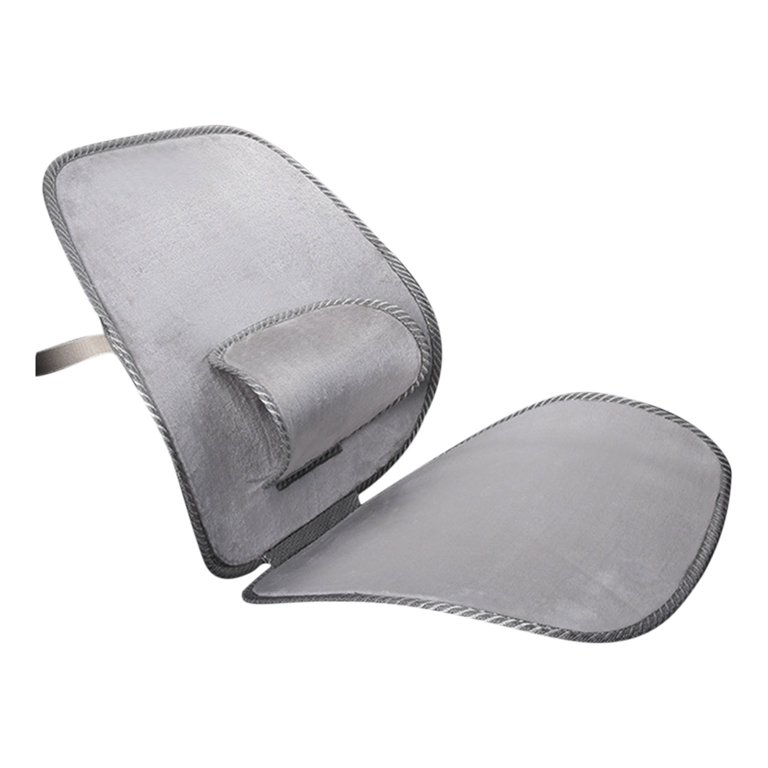 New Style Car Heated Seat Cushion And Backrest Cover, Plush Winter