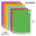 thumbnail image 4 of Multi-color Sorting Chopping Board 6-piece Cutting Board Set, 4 of 4