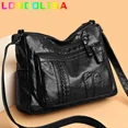 thumbnail image 4 of Bolsos y carteras casuales de mujer de alta calidad, bolsos cruzados de hombro de diseñador retro 2024, bolso femenino de cuero PU suave, 4 of 5
