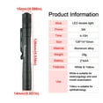 thumbnail image 2 of Yellow White Dual Light Source Mini Pen Style Light Led Flashlight, 2 of 9