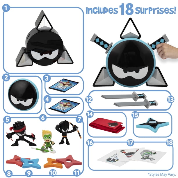 Ninja Kidz Warrior Toys | Plastic toy sets for hobby shops