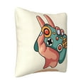 thumbnail image 2 of ZICANCN Golf Player Gaming Console Throw Pillow Covers, Bed Couch Sofa Knit Decorative Pillow Covers for Living Room Farmhouse, 16"x16", 2 of 8
