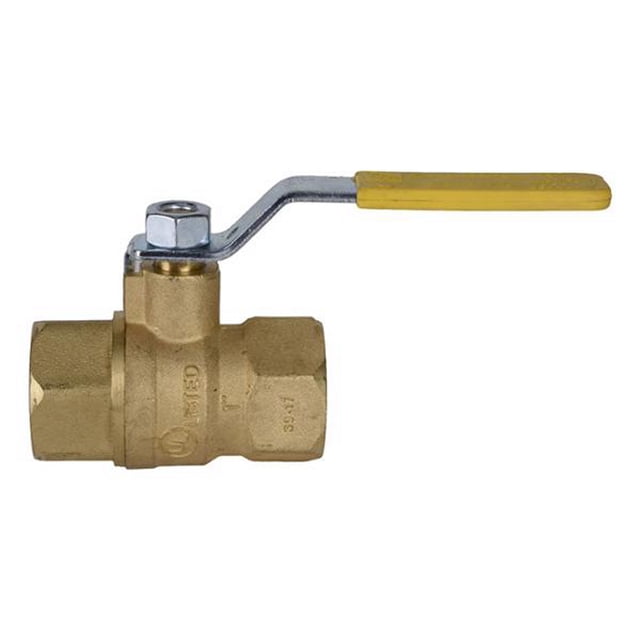 válvula esfera roscada 1 pulgada dorado iusa