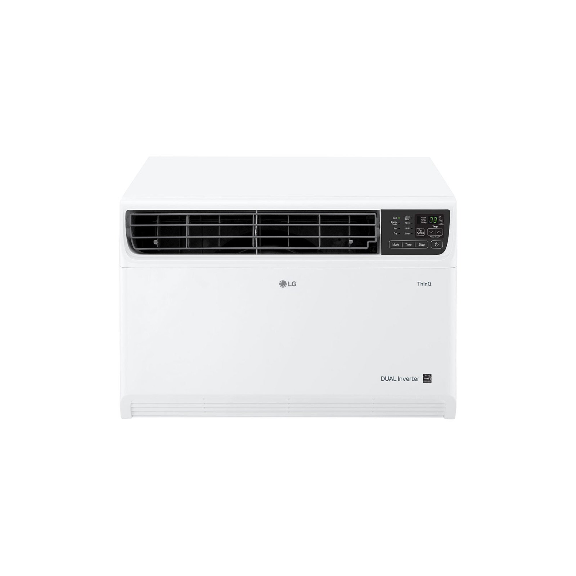 LG 12,000 BTU Dual Inverter Smart (Wi-Fi) Window Air Conditioner, Cools 550  Sq.Ft, Ultra Quiet, 35% Energy Savings, Works w/ LG ThinQ, Alexa, Google  u0026amp; Remote - 115 V (LW1222IVISM) | Walmart Canada