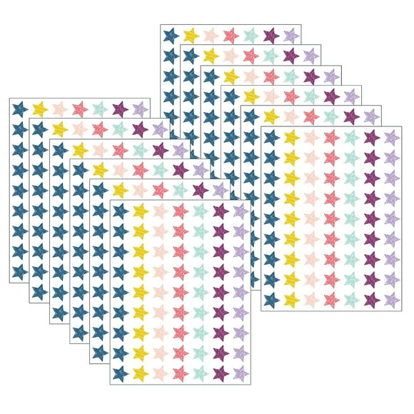 Oh Happy Day Stars Mini Pegatinas 377 Por Paquete 12 Paquetes