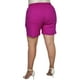 thumbnail image 4 of Short de lino Roman Fashion modelo 7179 magenta Talla extra 38, 4 of 7