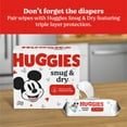 thumbnail image 6 of Huggies Simply Clean Unscented Baby Wipes, 9 Flip-Top Packs (576 Wipes Total), 6 of 8