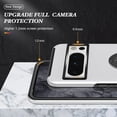 thumbnail image 2 of KOMI for Google Pixel 8 Pro Case with 360 Degrees Metal Ring Hard PC Silicone Shockproof Hard PC Case for Google Pixel 8 Pro Silver, 2 of 5