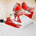 thumbnail image 5 of Manfei Happy Xmas Twin Quilt Set,Antique Pink Christmas Twin Coverlet Set,2pcs,1 Bedspread and 1 Pillowcase, 5 of 7