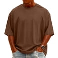 thumbnail image 2 of YOUYEDIAN T Shirts for Man Casual Versatile Short Sleeve Crewneck Shirt Fashion Loose Tops, 2 of 5