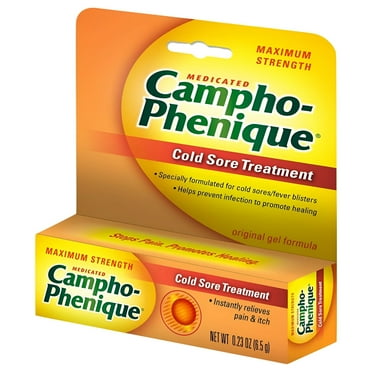 Campho-Phenique Maximum Strength Cold Sore Treatment Gel - 0.23 oz