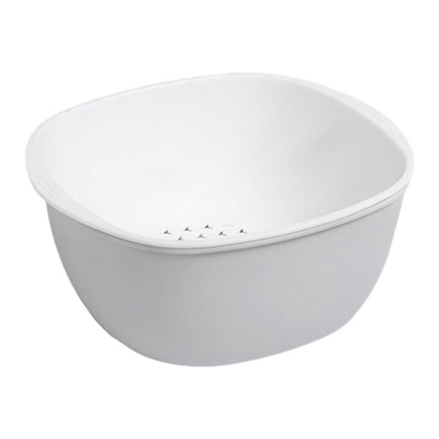 kurtrusly 1/2/3/5 Wide Application Rice Washing Sieve Quick Drainage And Food Prep Grey S 1 Pc