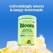Bloom Nutrition Greens & Superfoods Powder, Frosted Lemonade, 25 Servings