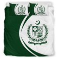 thumbnail image 3 of Bandera de Pakistán Escudo de Armas Juego de cama Círculo RLT13, 3 of 5