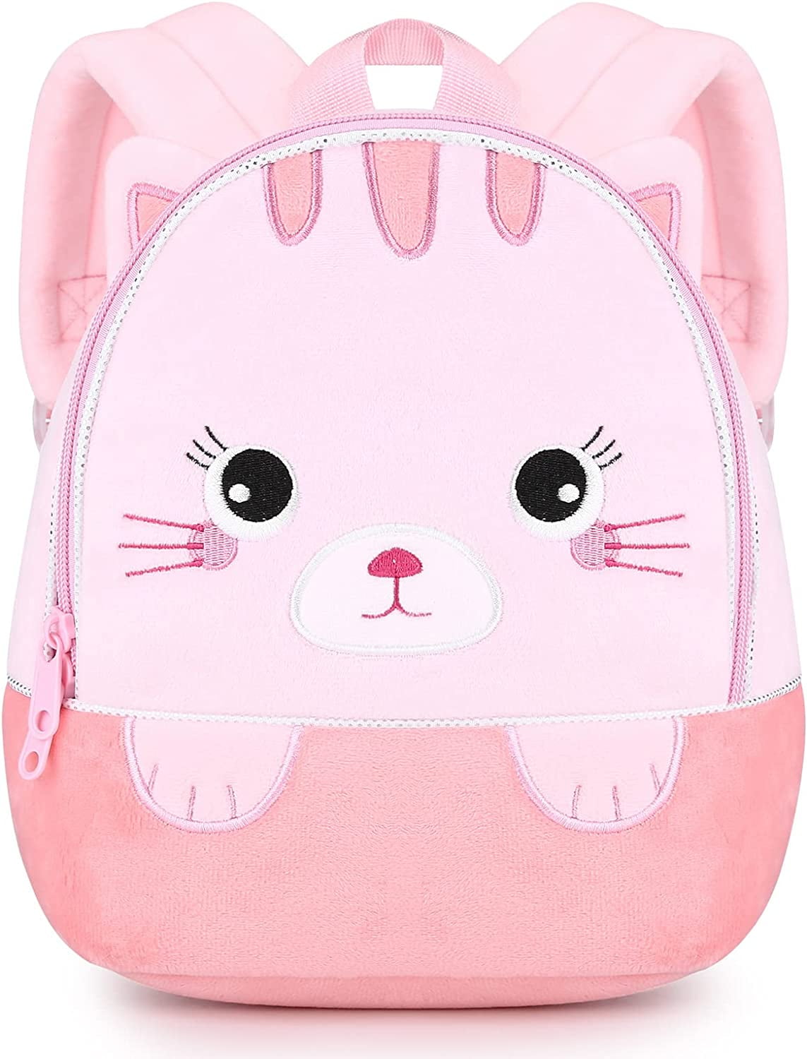 Mochila para ninos bolsa de guarderia para guarderia bolsa de escuela con animales de dibujos animados bonitos para bebe nina nino de 1 a 3 anos gato JFHHH pequena Bodega Aurrera en linea