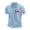 Sky Blue, variant on Telankuip Polo Shirts for Men Fashion Canadian Flag Pattern Lapel Button Short Sleeve Tops Casual Summer Beach Travel T Shirts Plus Size for Outdoor Activities and Daily Wear White XL