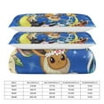thumbnail image 2 of Kawaii Eevee 3-Piece Bedding Set 86"x70" Bed Sheets Duvet Cover Pillowcases Pillow Shams Quilts Covers Adult Kids, 2 of 8
