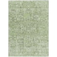 thumbnail image 5 of HomeRoots 578184 3 x 5 ft. Floral Washable Indoor & Outdoor Rectangle Area Rug, Artichoke Green & Olive Green, 5 of 5