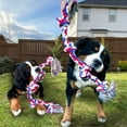thumbnail image 4 of Youngever 3.5 Feet Dog Rope Toys for Aggressive Chewers, Tough Rope Chew Toys for XL, Large and Medium Dog, Indestructible Rope for Large Breed Dog Tug War Teeth Cleaning (5 Knots), 4 of 4