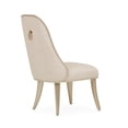 thumbnail image 6 of Michael Amini Villa Cherie Wood & Fabric Dining Side Chair - Caramel (Set of 2), 6 of 12