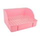thumbnail image 5 of Caja de arena para conejos para jaula, entrenador para orinal, bandeja para orinar antisalpicaduras, caja de inodoro de esquina, inodoro para mascotas Rosa Yinane Inodoro para bandeja de arena para conejos, 5 of 8
