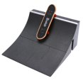 thumbnail image 4 of Juegos de entrenamiento Tabla de patinaje con dedos con piezas de rampa Pista Juguetes para niños Regalo (B) Likrtyny juguetes de los niños, 4 of 6