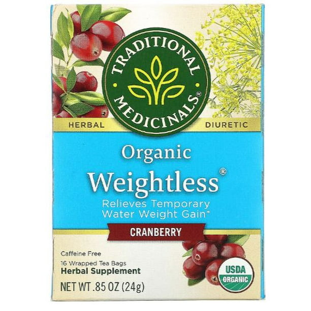 Traditional Medicinals Organic Weightless Cranberry Herbal Tea