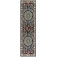 thumbnail image 2 of Rugs.com Rabia Collection Rug – 2' 7 x 9' Runner Navy Blue Low Rug Perfect For Hallways, Entryways, 2 of 9