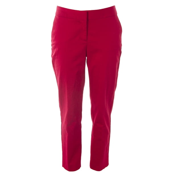 Boden - BODEN Women's Bistro Crop Trousers US Sz 2P Red - Walmart.com ...