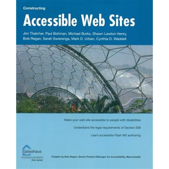 Pre-Owned Constructing Accessible Web Sites (Paperback)