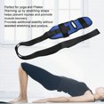 thumbnail image 4 of Pilates Stretching Belt, Multi-ring Buckle Design Yoga Stretching Belt,  For Athletes Dancers, 4 of 8