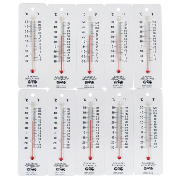 Learning Advantage Student Thermometers Set of 10