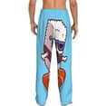 thumbnail image 3 of Balery Men'S Sushi Salmon Surfing Pants,Sleepwear Pants,Pajama Pants,Pj Bottoms Drawstring And Pockets-Xx-Large, 3 of 9
