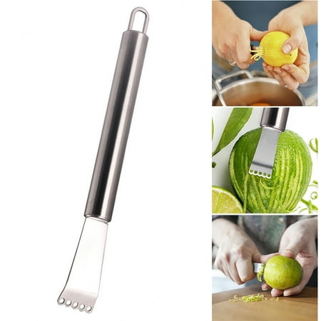 

Stainless Steel Lemon Zester Grater Kitchen Gadgets Citrus Fruit Grater