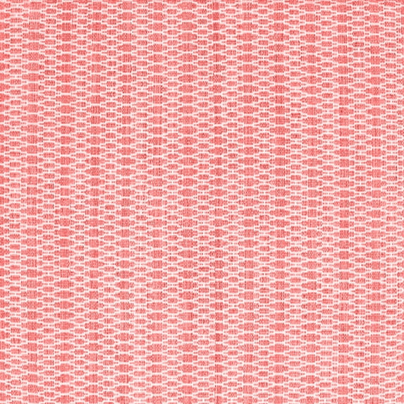 Ahgly Company Indoor Square Abstract Red Contemporary Area Rugs, 8' Square