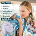 thumbnail image 4 of AISENIN Mothers Day Personalized Gifts for Mom from Daughter Son Custom Blanket Customized Throw Blankets with Photo Mother Gift for Wife from Husband, 4 of 5