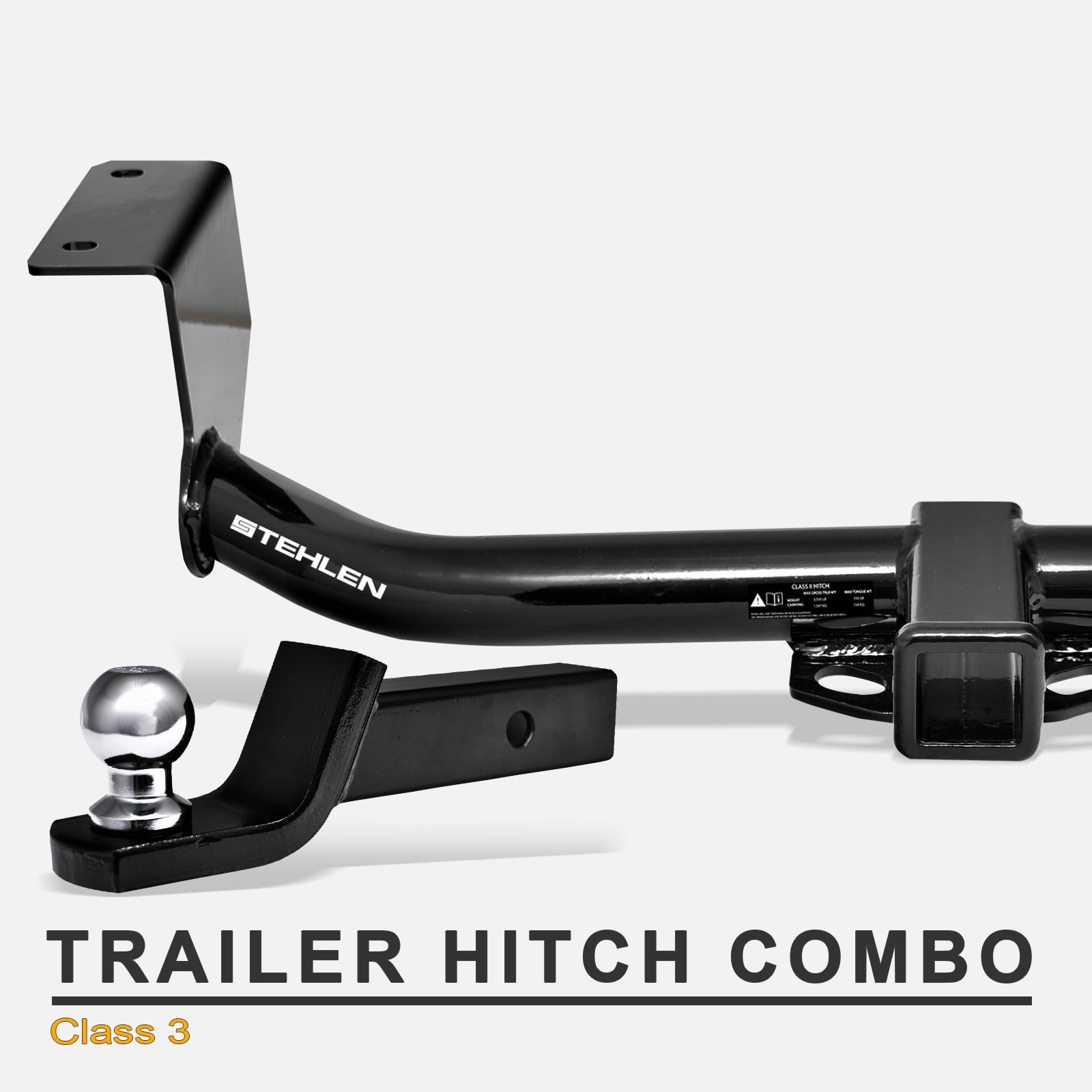 Stehlen 733469491750 Class 3 Trailer Tow Hitch 2" Receiver With Loaded